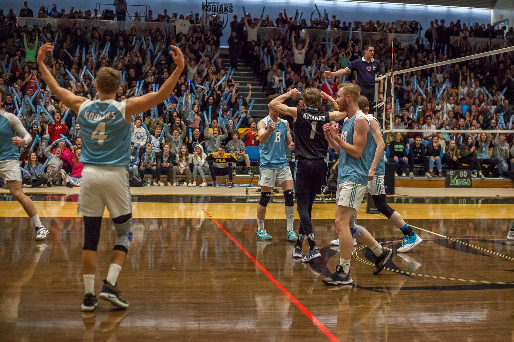The Val Matteotti Gymnasium was packed for the Gold Medal Match of the 2016 ACAC Women's Basketball Championships.